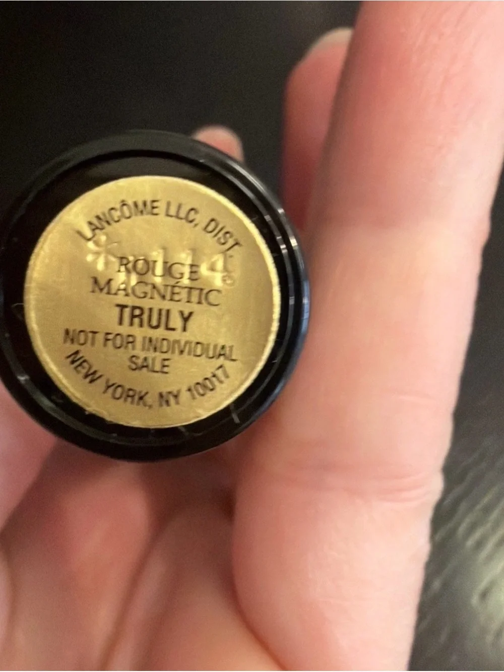 Lancôme Rouge Magnetic Truly Lipstick - Gold